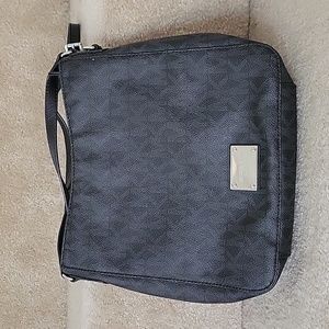 Michael Kors Black Pebbled Leather Shoulder Bag